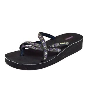 Teva Sz 10 M‎ Purple Strappy Fabric Women Sandals